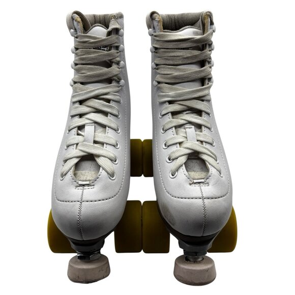 Sure-Grip International Roller Skates Women Size 5 White Sonic Wheels EUC - Picture 4 of 12